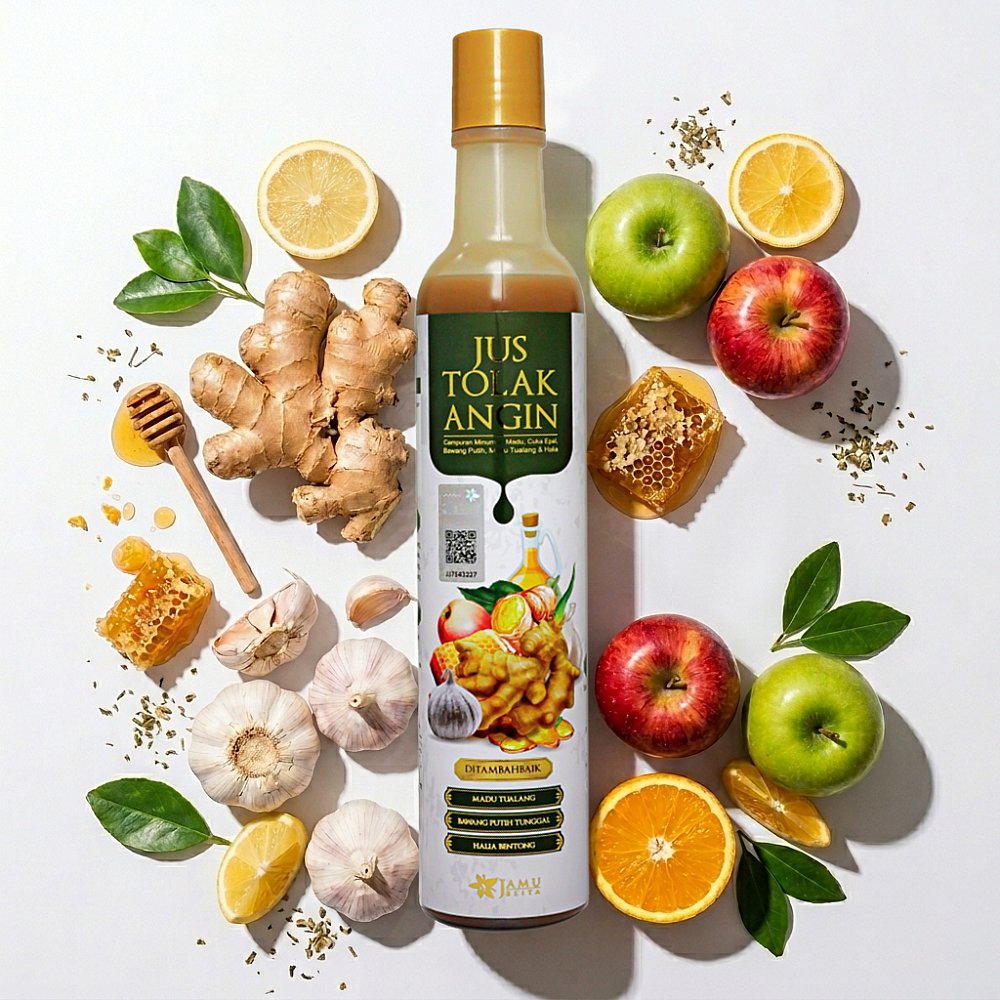 JUS TOLAK ANGIN - Buang Angin Hindari Penyakit