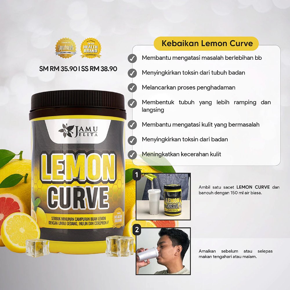 LEMON CURVE - Capai Berat Ideal Lebih Mudah