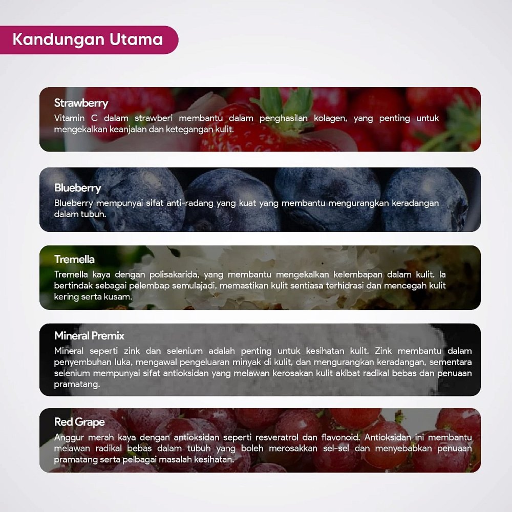 PEARL WHITE PUTEH PINKY - Tanpa Kolagen