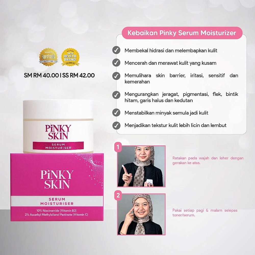 PINKY SKIN - Serum Moisturizer