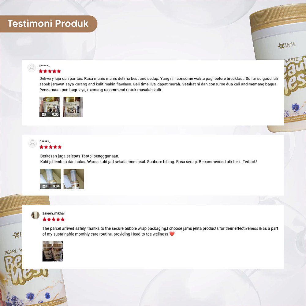 PEARL WHITE BEAUTI NEST - Tanpa Kolagen