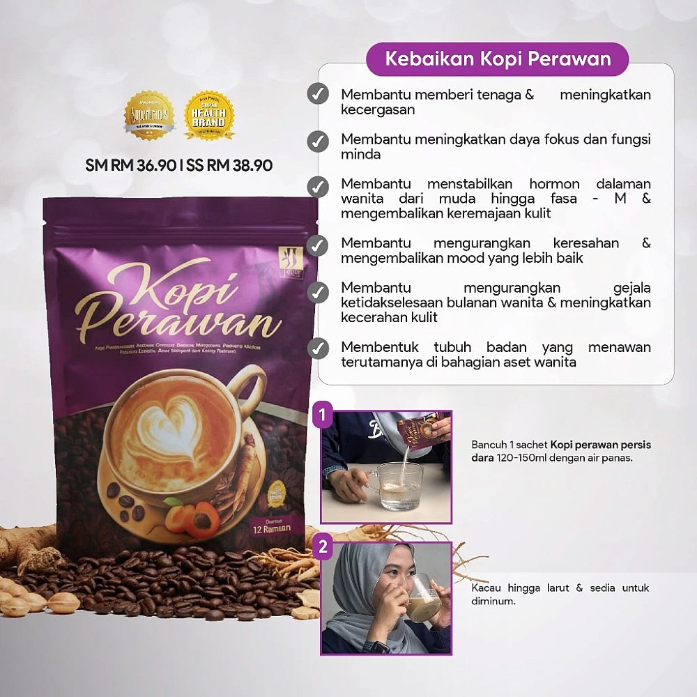 Kopi Perawan Persis Dara (Pouch)