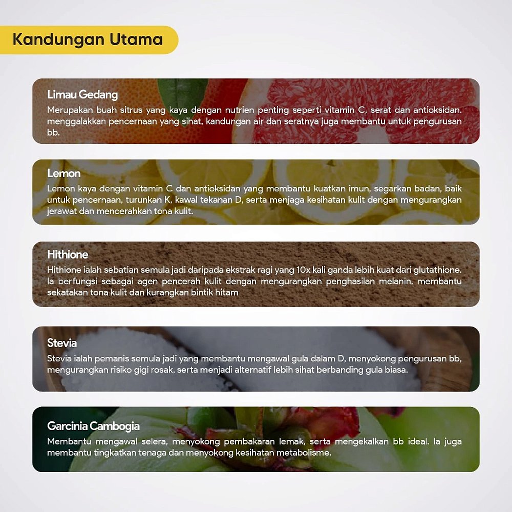 LEMON CURVE - Capai Berat Ideal Lebih Mudah