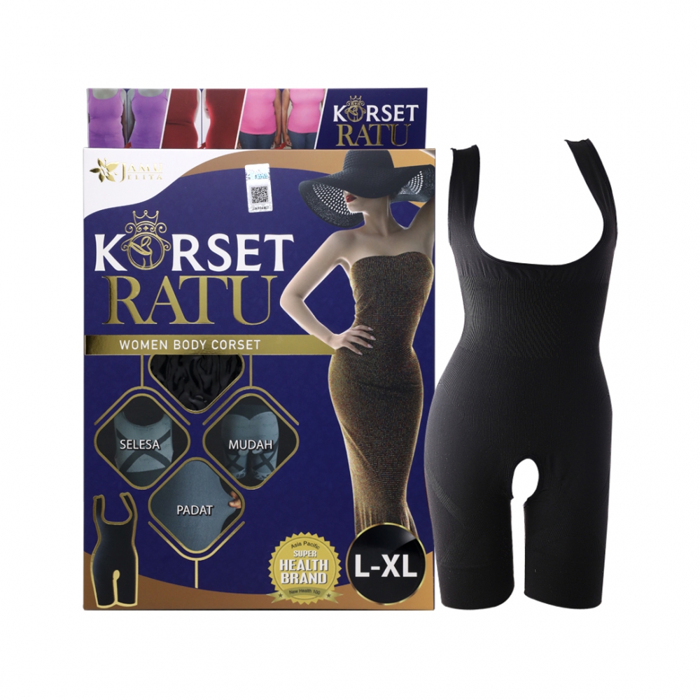 KORSET RATU L-XL - Pinggang Mengecil & Badan Terbentuk
