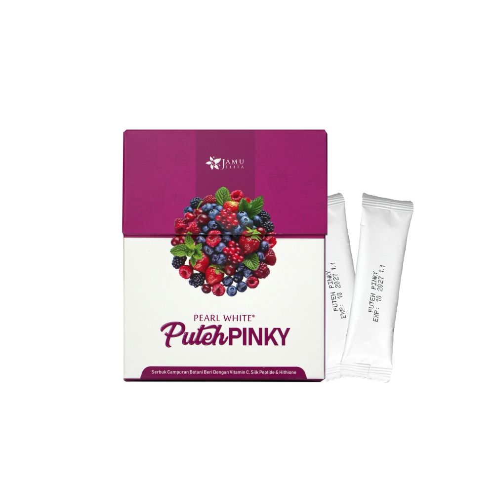 PEARL WHITE PUTEH PINKY - Tanpa Kolagen
